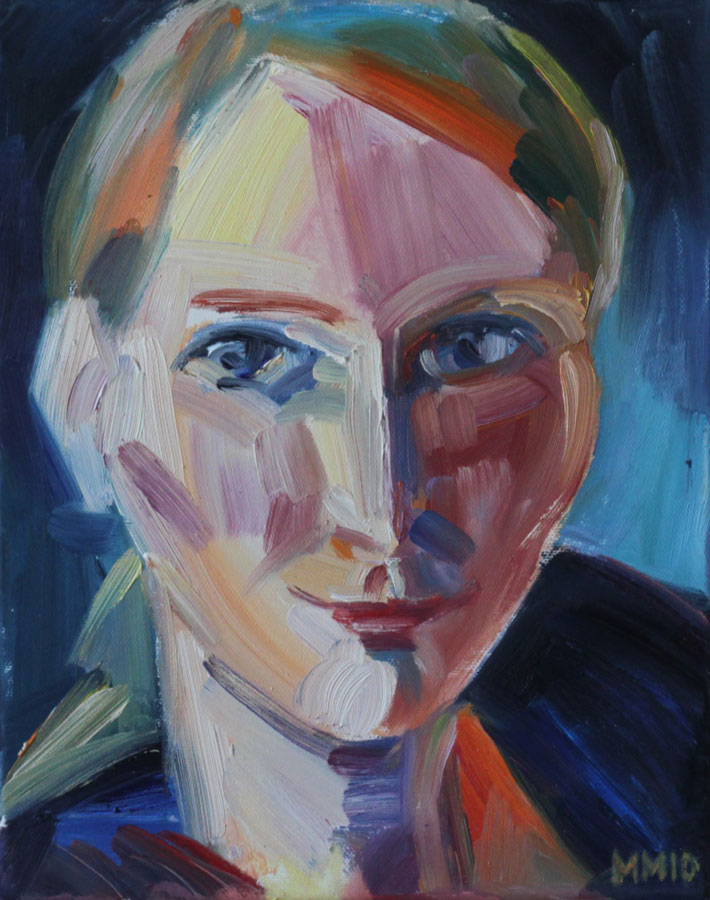 Susanne, 2010, Öl auf Leinwand, 30 x 23 cm